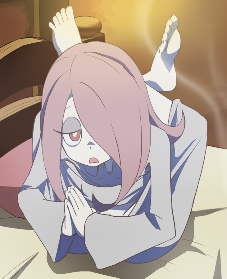 sucy manbavaran (little witch academia) drawn by haruyama_kazunori