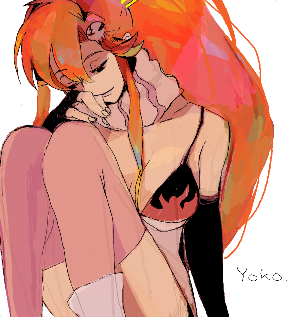 yoko littner (tengen toppa gurren lagann) drawn by mekuno