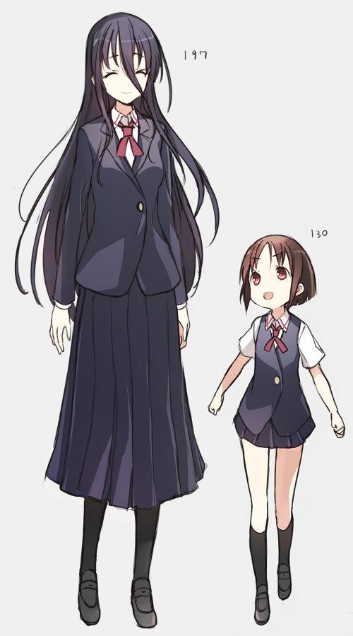 anetai toyone and kakura kurumi (saki) drawn by itsumi_(itumiyuo)