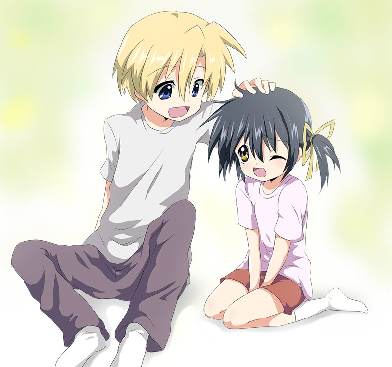sunohara youhei and sunohara mei (clannad) drawn by maruki_(punchiki)