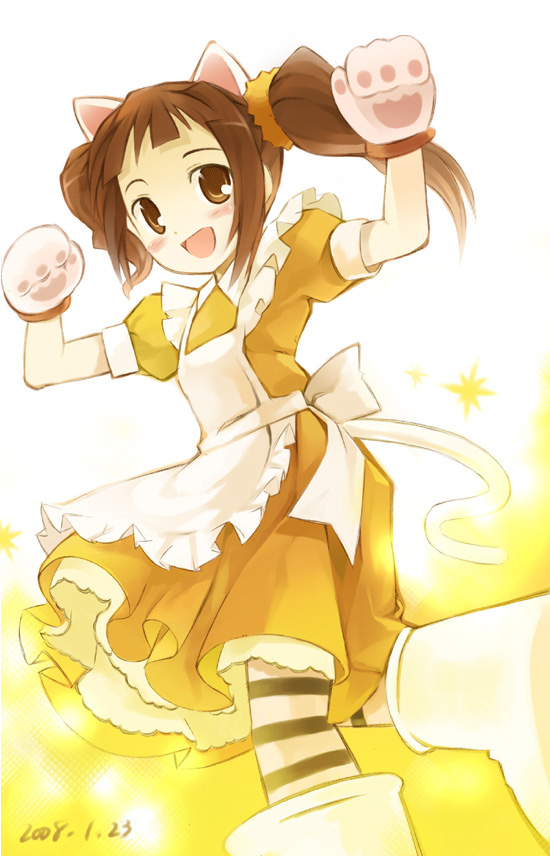 takatsuki yayoi (idolmaster and 1 more) drawn by noripachi