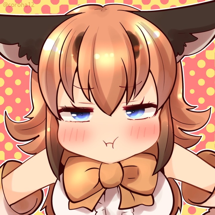 caracal (kemono friends and 1 more) drawn by coroha