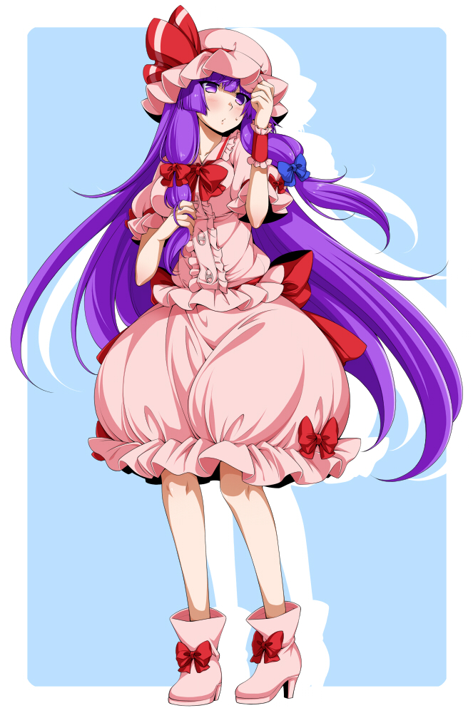 remilia scarlet and patchouli knowledge (touhou) drawn by eichi_yuu