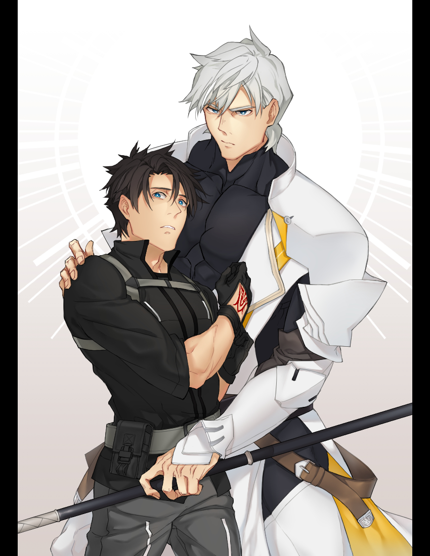 fujimaru ritsuka and percival (fate and 1 more) drawn by osmond