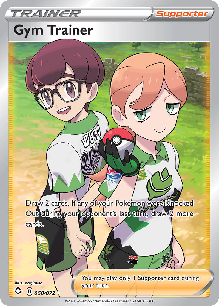 gym trainer (pokemon and 2 more) drawn by nagimiso