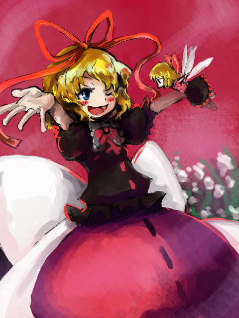 medicine melancholy and su-san (touhou) drawn by luft_(luft_dokka)