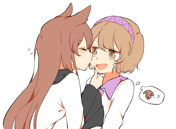 imaizumi kagerou and tsukumo yatsuhashi (touhou) drawn by misha_(hoongju)