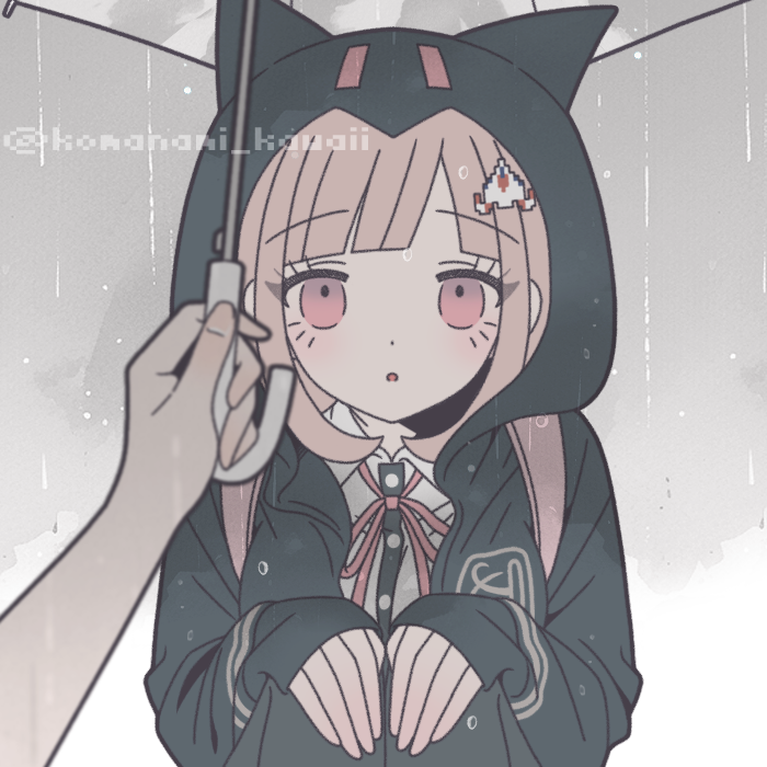 nanami chiaki (danganronpa and 2 more) drawn by komanami_kawaii