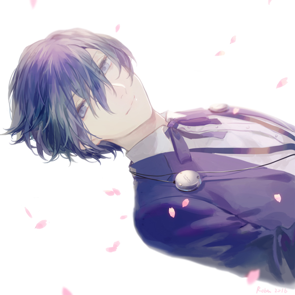 yuuki makoto (persona and 1 more) drawn by robinexile