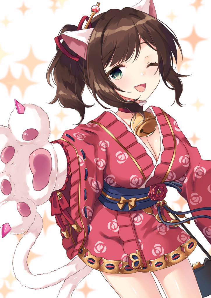 maekawa miku (idolmaster and 1 more) drawn by purin_jiisan
