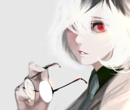 kaneki ken and sasaki haise (tokyo ghoul and 1 more) drawn by dukehare
