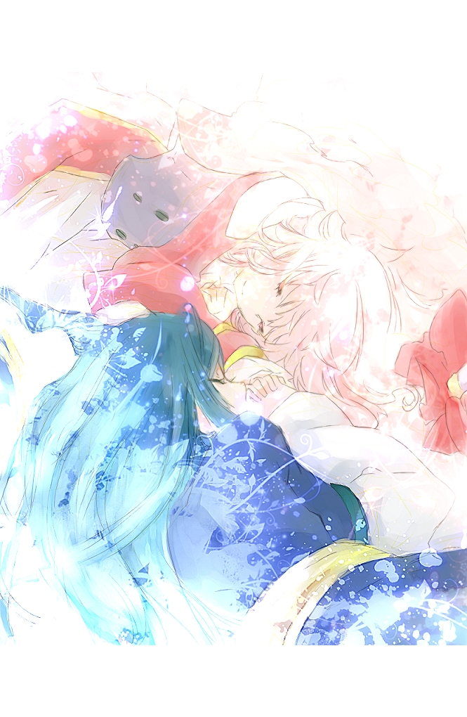 infel and nenesha (ar tonelico and 1 more) drawn by yumemitsuki