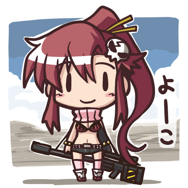 yoko littner (tengen toppa gurren lagann) drawn by ikkyuu