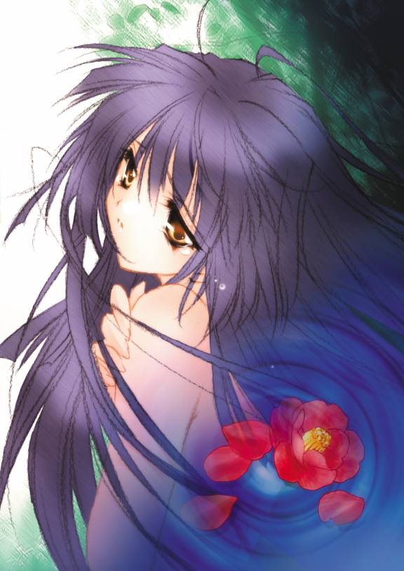kuraki suzuna (kao no nai tsuki) drawn by carnelian