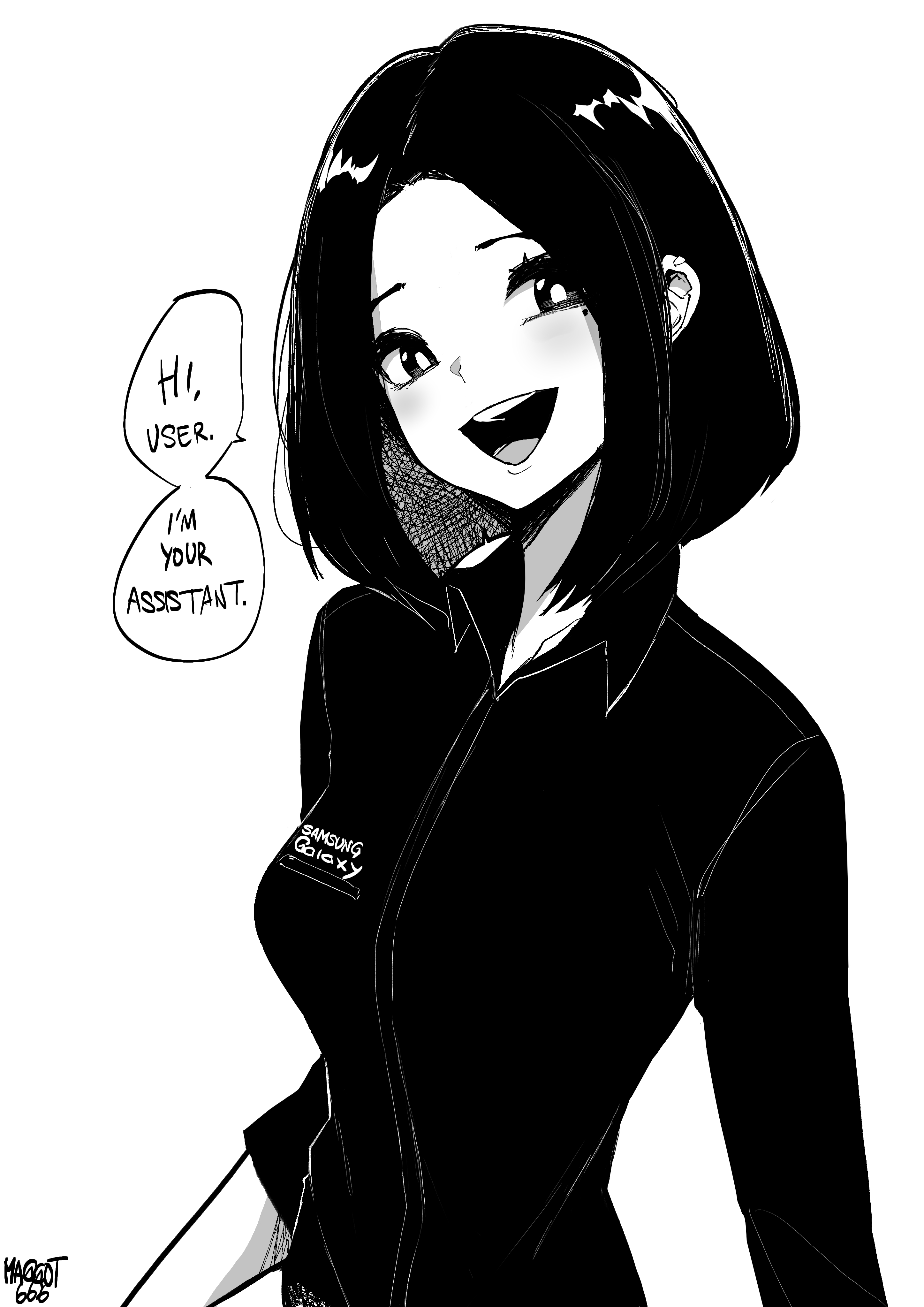 Samsung Sam Samsung Drawn By Norman Maggot Danbooru