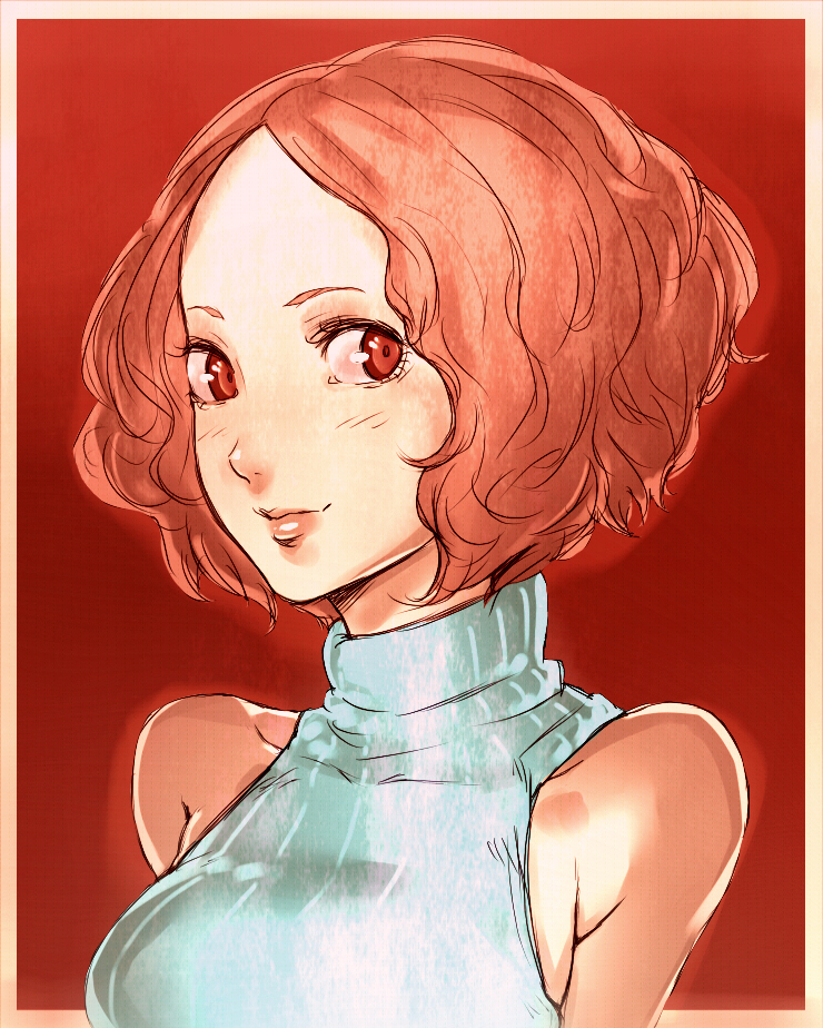 okumura haru (persona and 1 more) drawn by sirokuromono