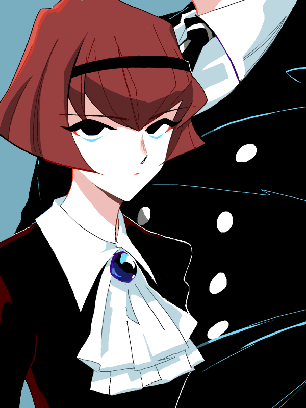 r dorothy wayneright and roger smith (the big o) drawn by kan_(tachi)