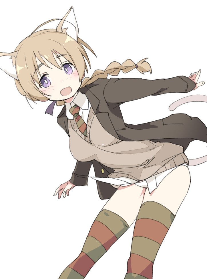 lynette bishop (world witches series and 1 more) drawn by ixy