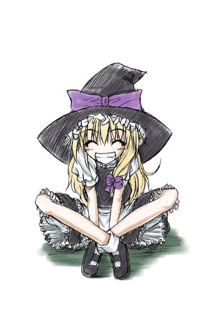 kirisame marisa (touhou) drawn by aozora_market