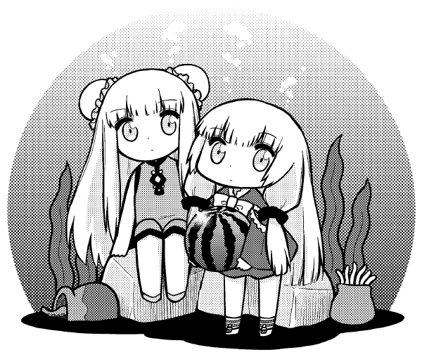 i-402 and i-400 (aoki hagane no arpeggio) drawn by serizawa_enono