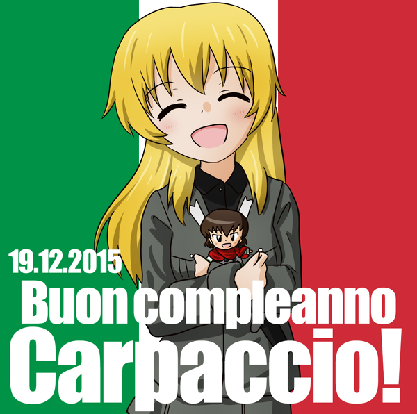 carpaccio and caesar (girls und panzer) drawn by nono-fighters