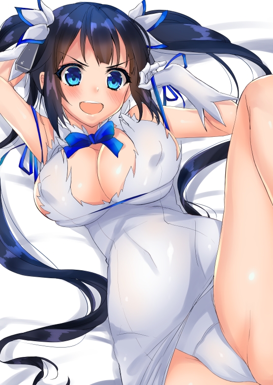 hestia (dungeon ni deai wo motomeru no wa machigatteiru darou ka) drawn by yu_yu