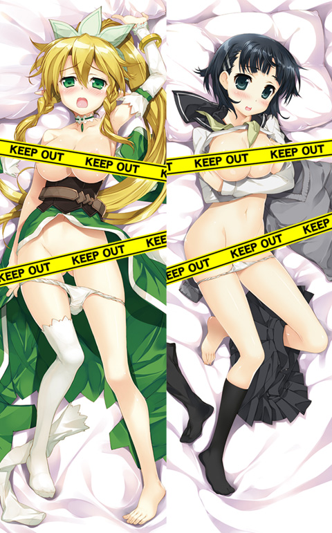 kirigaya suguha and leafa (sword art online) drawn by fujima_takuya