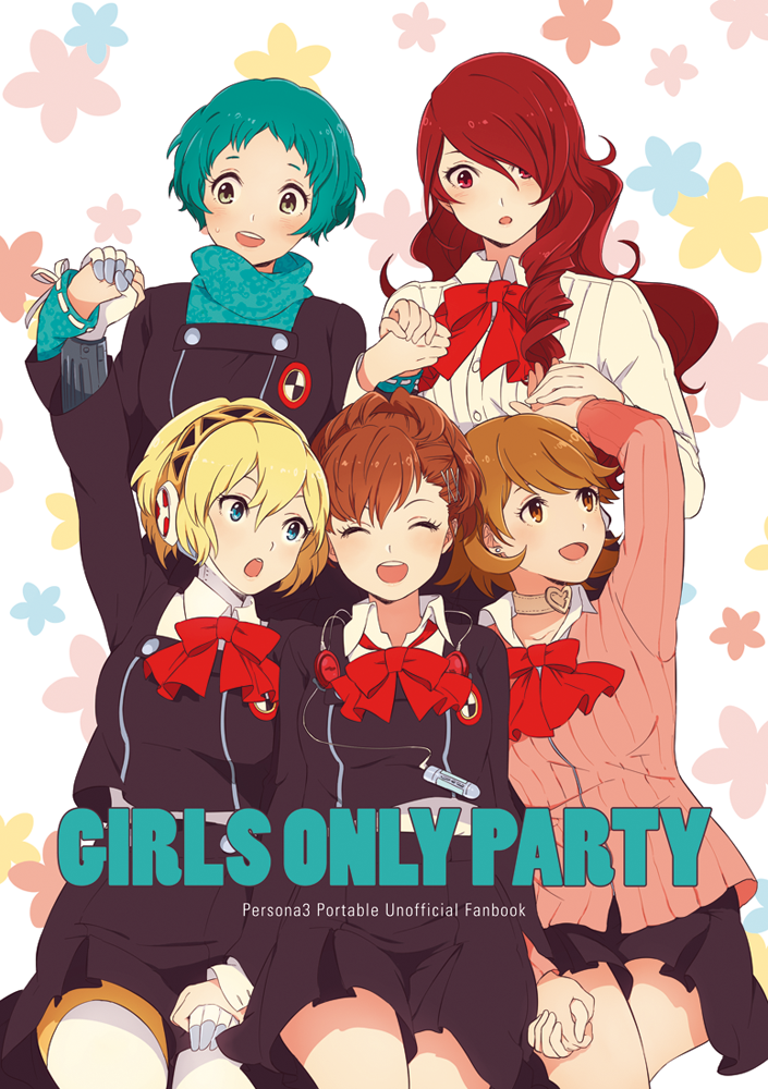 aigis, shiomi kotone, takeba yukari, kirijou mitsuru, and yamagishi fuuka (persona and 2 more) drawn by ai-wa