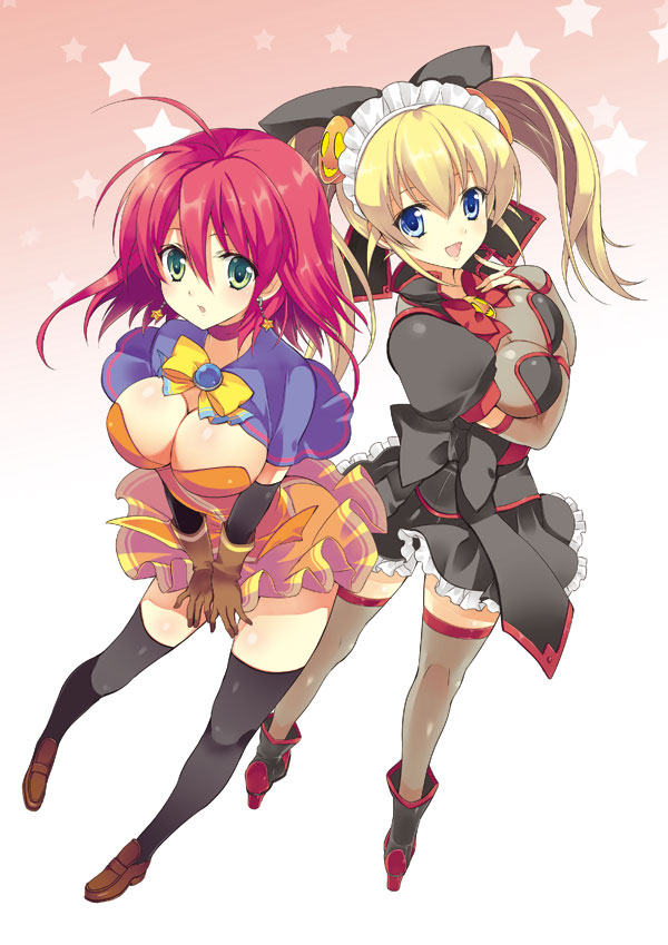 alice wishheart and ruby spencer (magical halloween) drawn by yukiwo