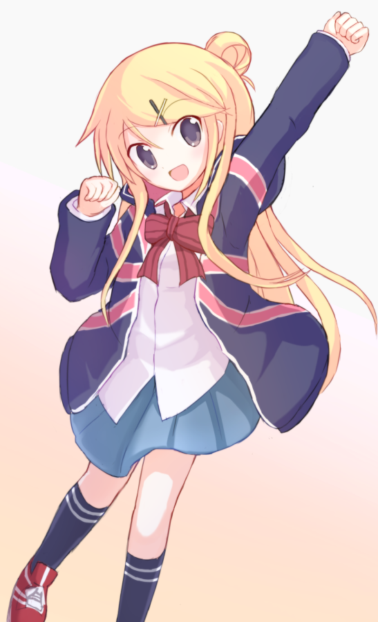 kujou karen (kin-iro mosaic) drawn by suta_(clusta)