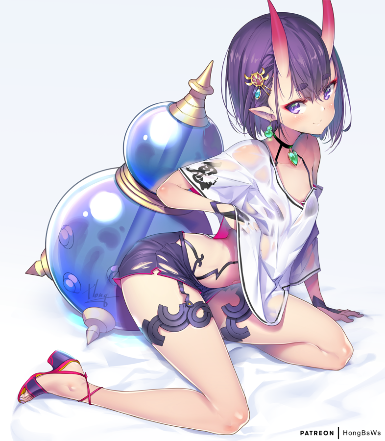 shuten douji (fate and 1 more) drawn by hong_(white_spider)