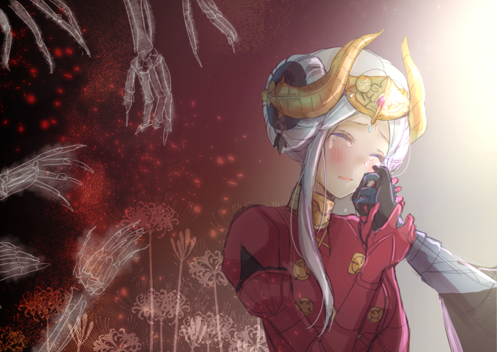edelgard von hresvelg and male byleth (fire emblem and 1 more) drawn by kitakazepanda
