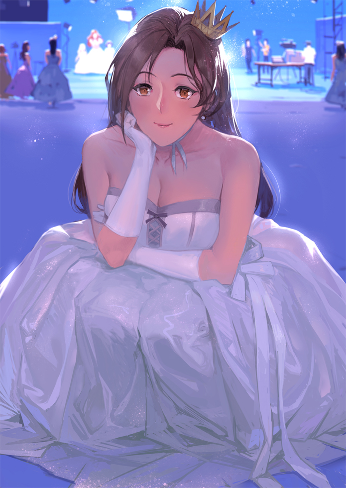 kawashima mizuki (idolmaster and 1 more) drawn by ekao