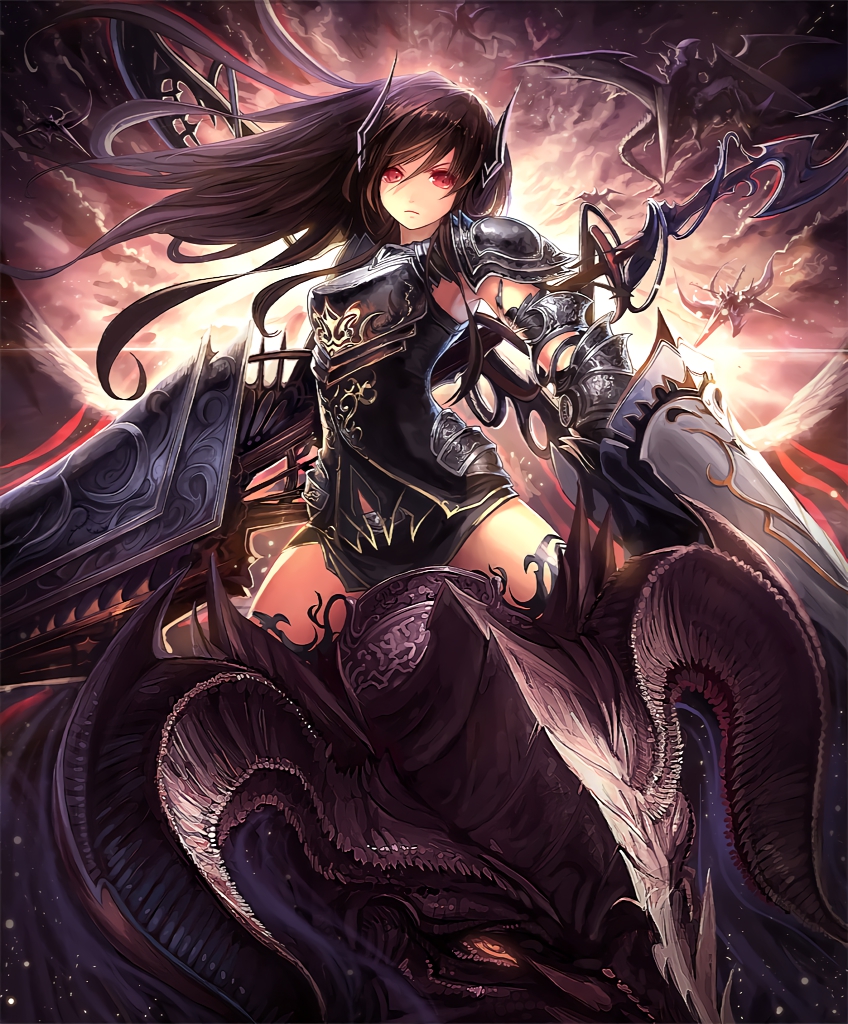 forte (shingeki no bahamut and 1 more) drawn by tachikawa_mushimaro