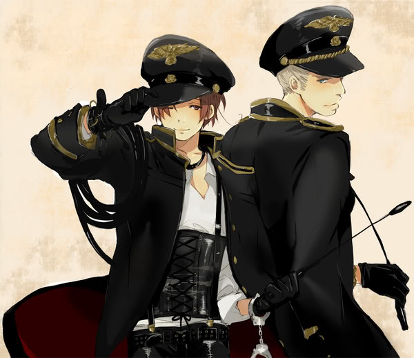 northern italy and germany (axis powers hetalia) drawn by yori@furukomi_genkouchuu