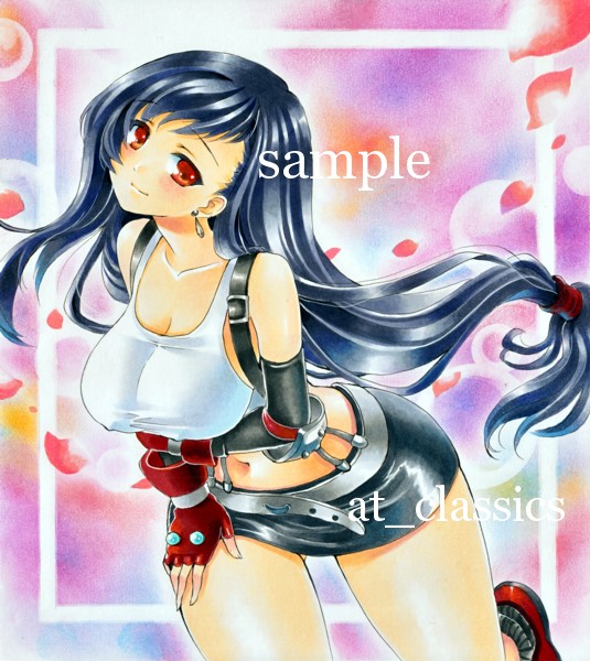 tifa lockhart (final fantasy and 1 more) drawn by at_classics