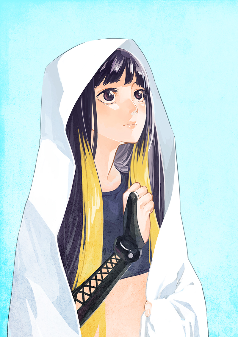 kuroyoru umidori (toaru majutsu no index and 1 more) drawn by gajuumaru
