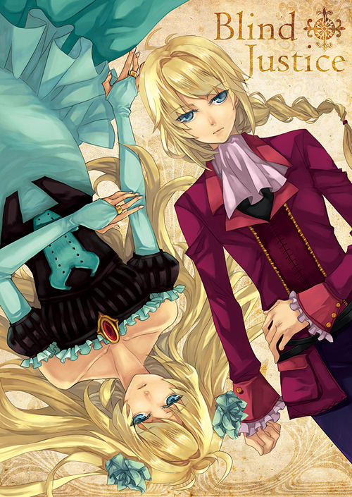 matin catorce and nox catorce (zektbach and 1 more) drawn by aria_(aria_chu)