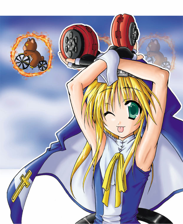 bridget (guilty gear and 1 more) drawn by sankaku_umako