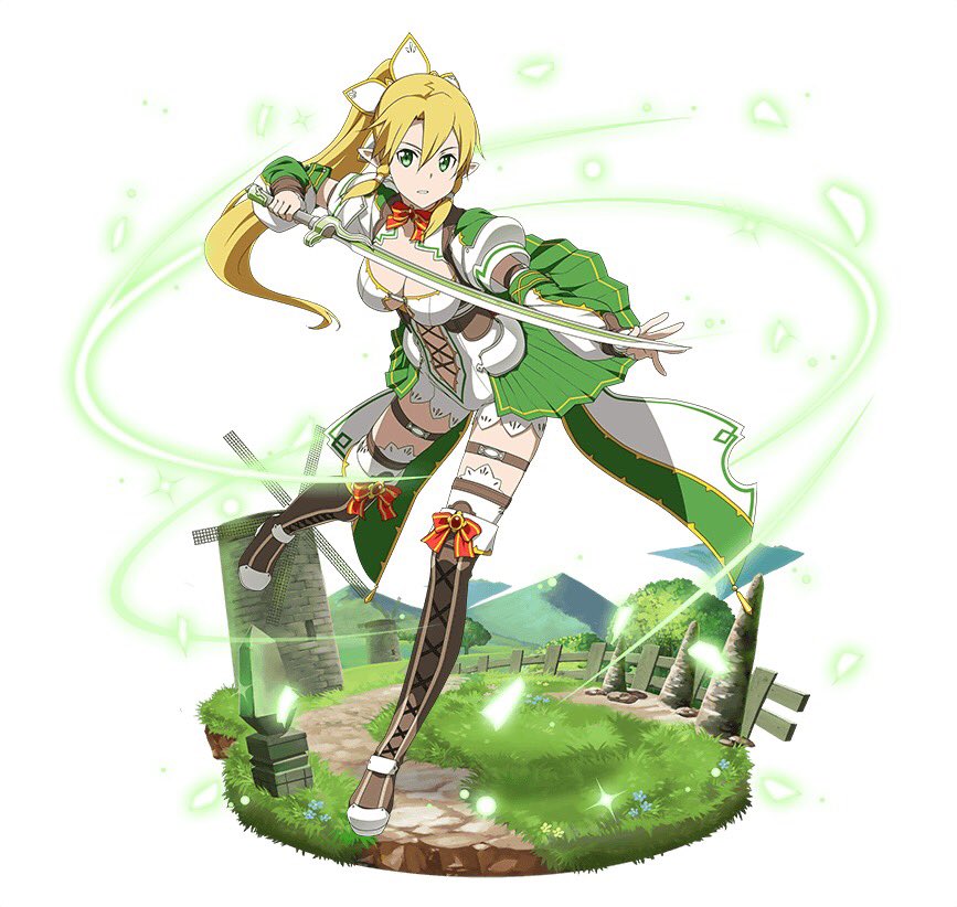 Leafa And Leafa Sword Art Online And 1 More Danbooru