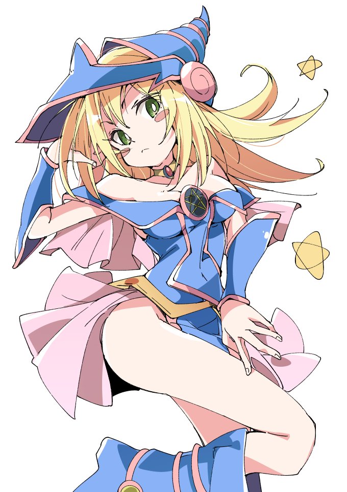 dark magician girl (yu-gi-oh!) drawn by ixy