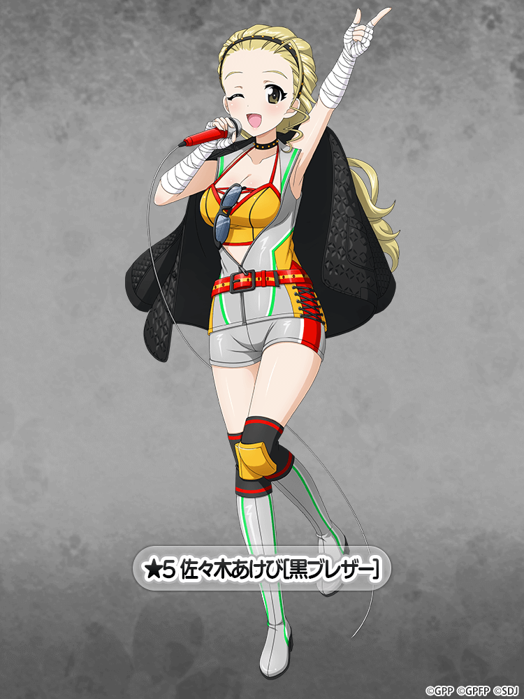 sasaki akebi (girls und panzer and 1 more)