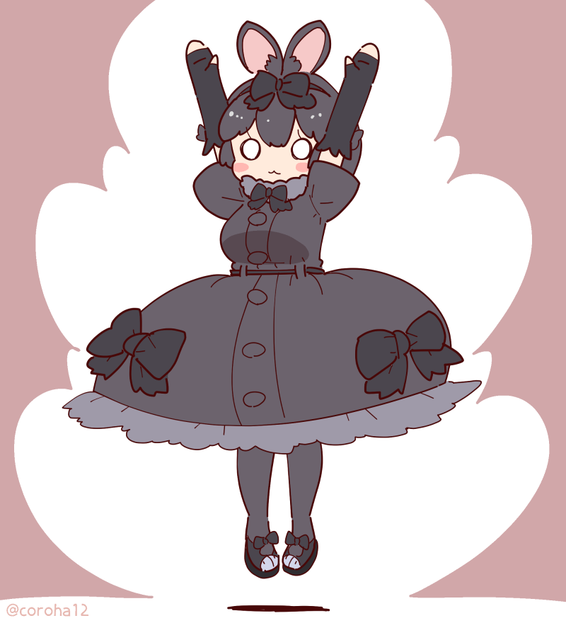 amami rabbit (kemono friends and 1 more) drawn by coroha