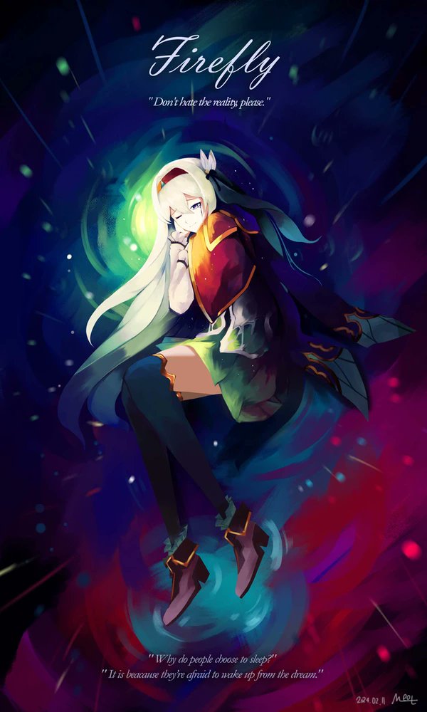 firefly (honkai and 1 more) drawn by electronduck