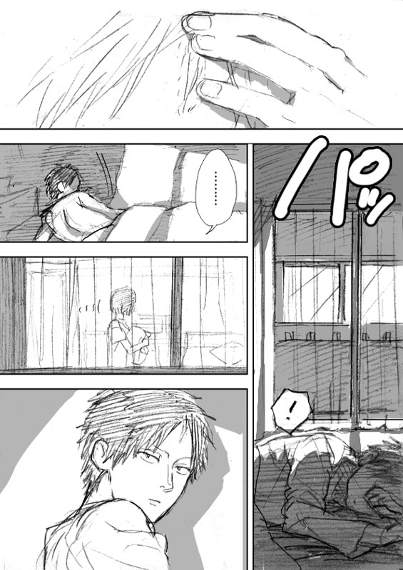 karasawa toshiyuki and habara (danshi koukousei no nichijou) drawn by maiko_(setllon)