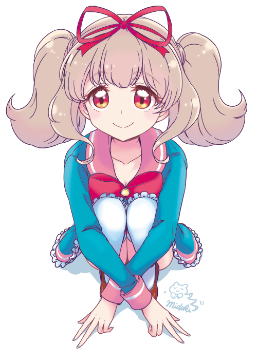 kiseki raki (aikatsu! and 1 more) drawn by mizuki_maya