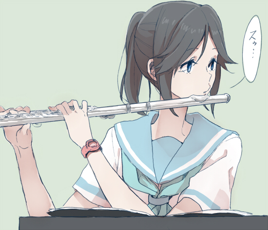 kasaki nozomi (hibike! euphonium and 1 more) drawn by ree_(re-19)