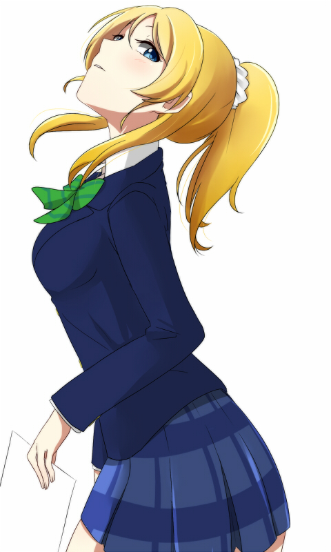 ayase eli (love live! and 1 more) drawn by shimatsun_(moroheiyanasu)