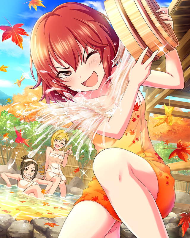 mukai takumi, fujimoto rina, and murakami tomoe (idolmaster and 1 more)