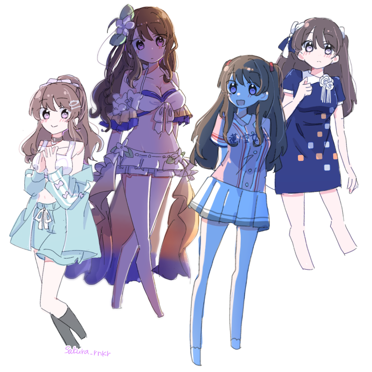 fujishima megumi (love live! and 1 more) drawn by sakura_rnkr